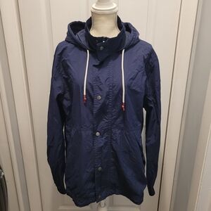 Goodfellow & Co Men's Dark Blue Raincoat